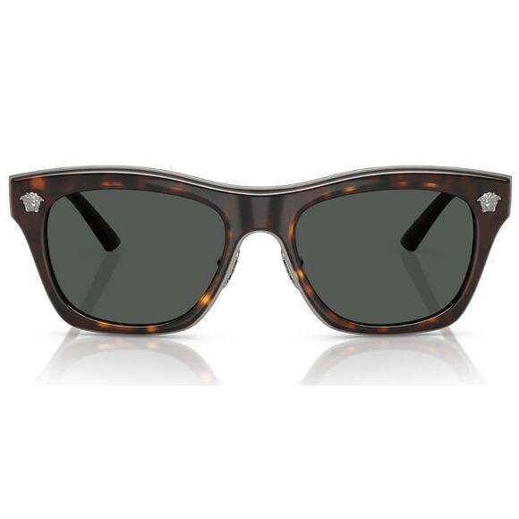 VE003. Versace Unisex Round Sunglasses, VE2272 - Havana